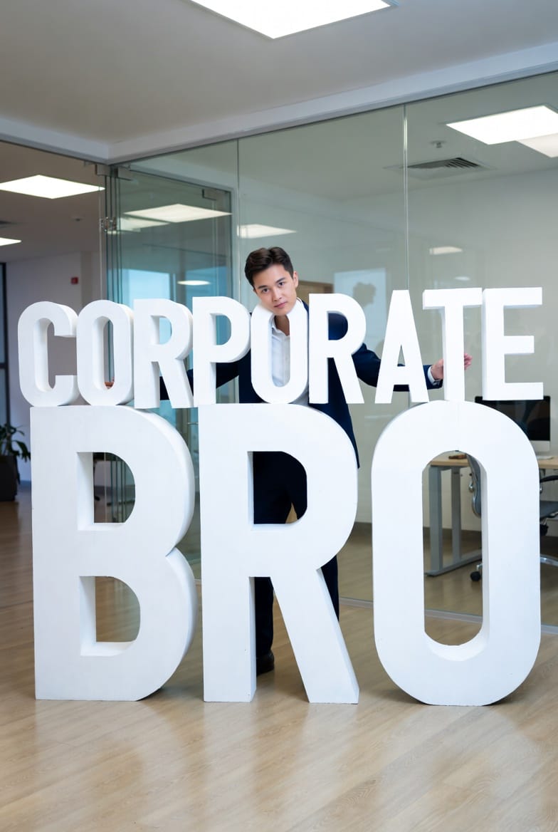 The influencer who makes millions while making fun of salespeople. The "Corporate bro".